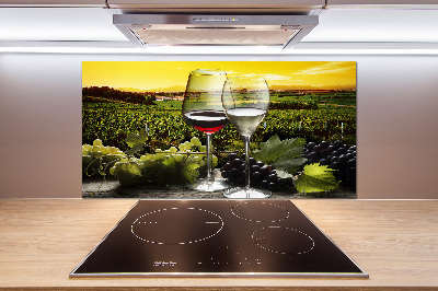 Panel do kuchni Wino i winogrona