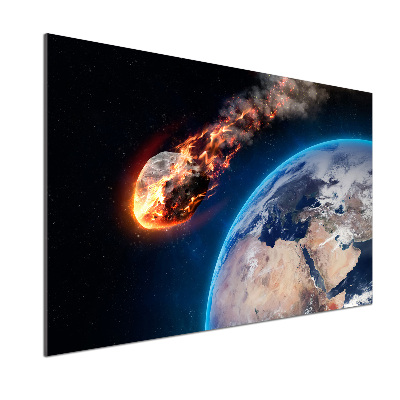 Panel do kuchni Spadający meteor