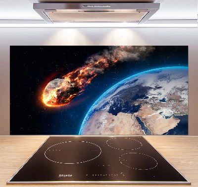 Panel do kuchni Spadający meteor