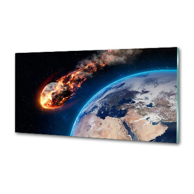 Panel do kuchni Spadający meteor