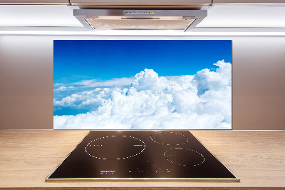 Panel lacobel Chmury z lotu ptaka
