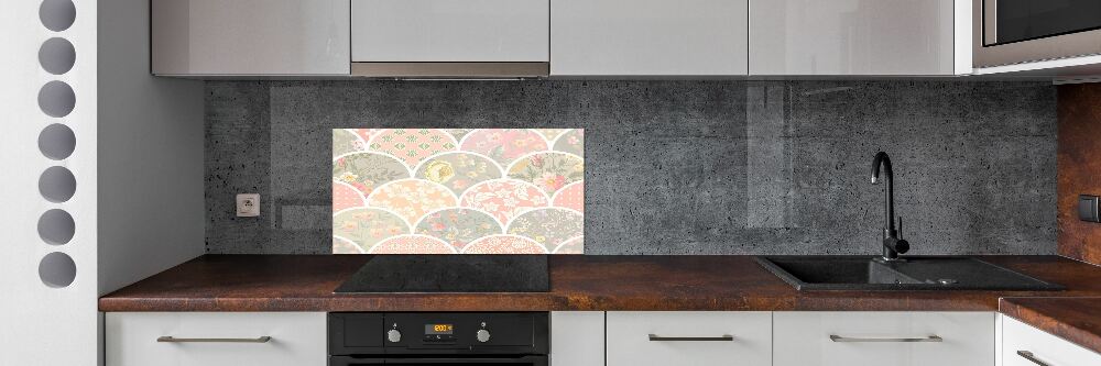 Panel między meble w kuchni Ornamenty