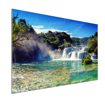 Panel do kuchni Wodospady Krka