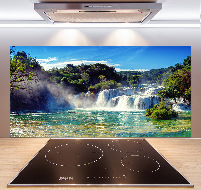 Panel do kuchni Wodospady Krka
