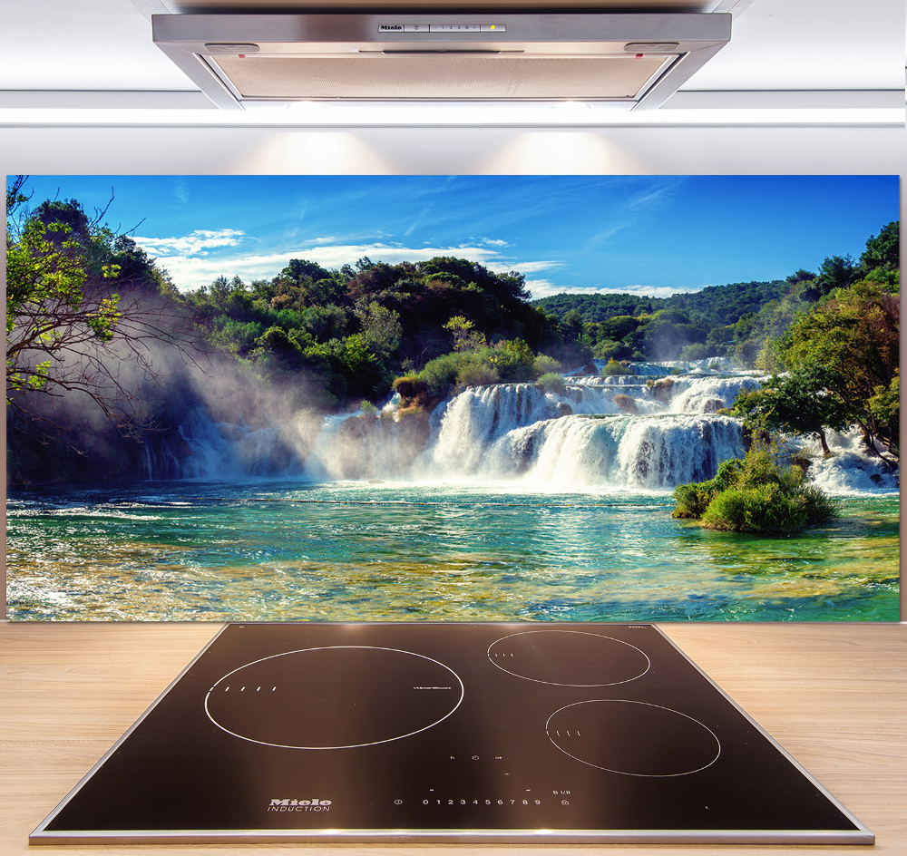 Panel do kuchni Wodospady Krka