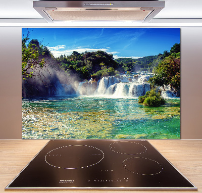 Panel do kuchni Wodospady Krka
