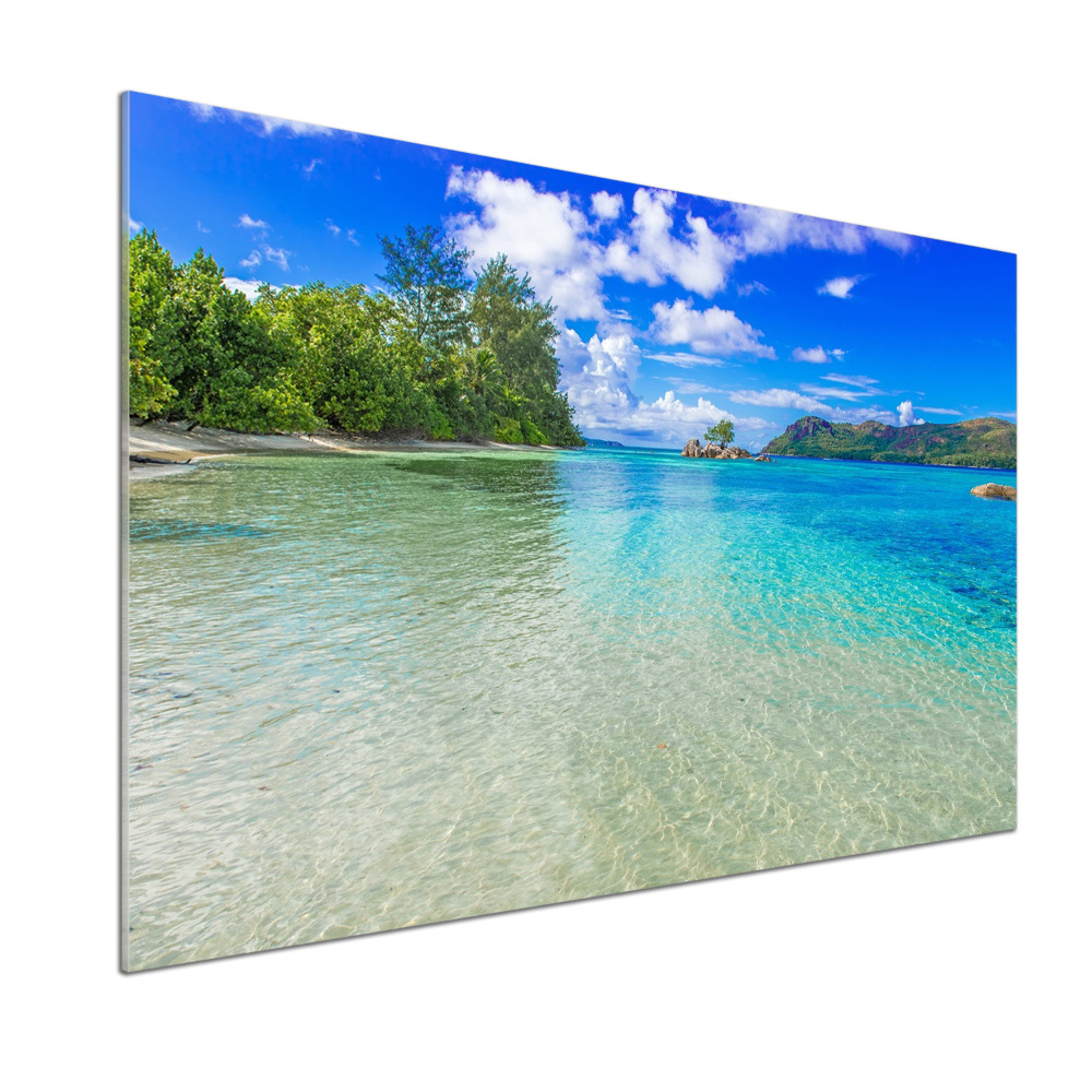 Panel do kuchni Plaża Seszele