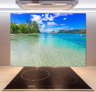 Panel do kuchni Plaża Seszele