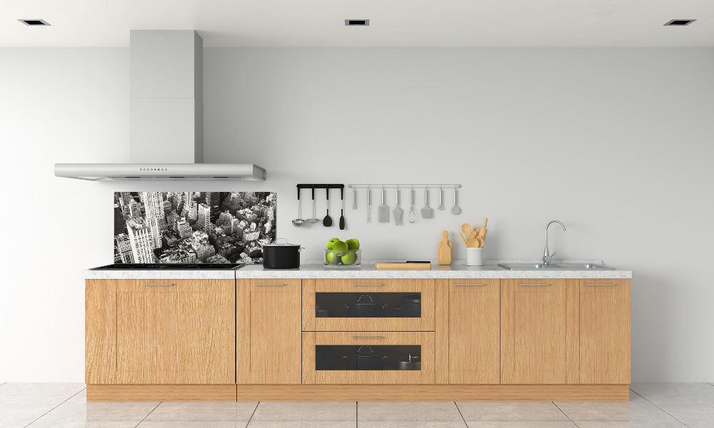 Panel lacobel Nowy Jork lot ptaka