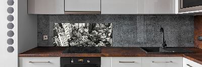 Panel lacobel Nowy Jork lot ptaka