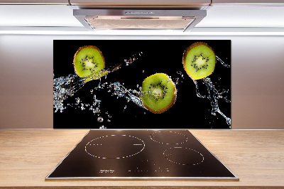 Panel dekor szkło Kiwi i woda