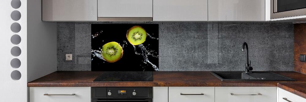 Panel dekor szkło Kiwi i woda
