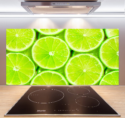 Panel szklany do kuchni Limonki