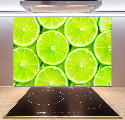 Panel szklany do kuchni Limonki
