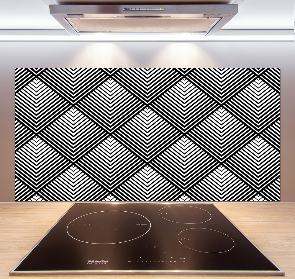Panel do kuchni Geometryczne tło