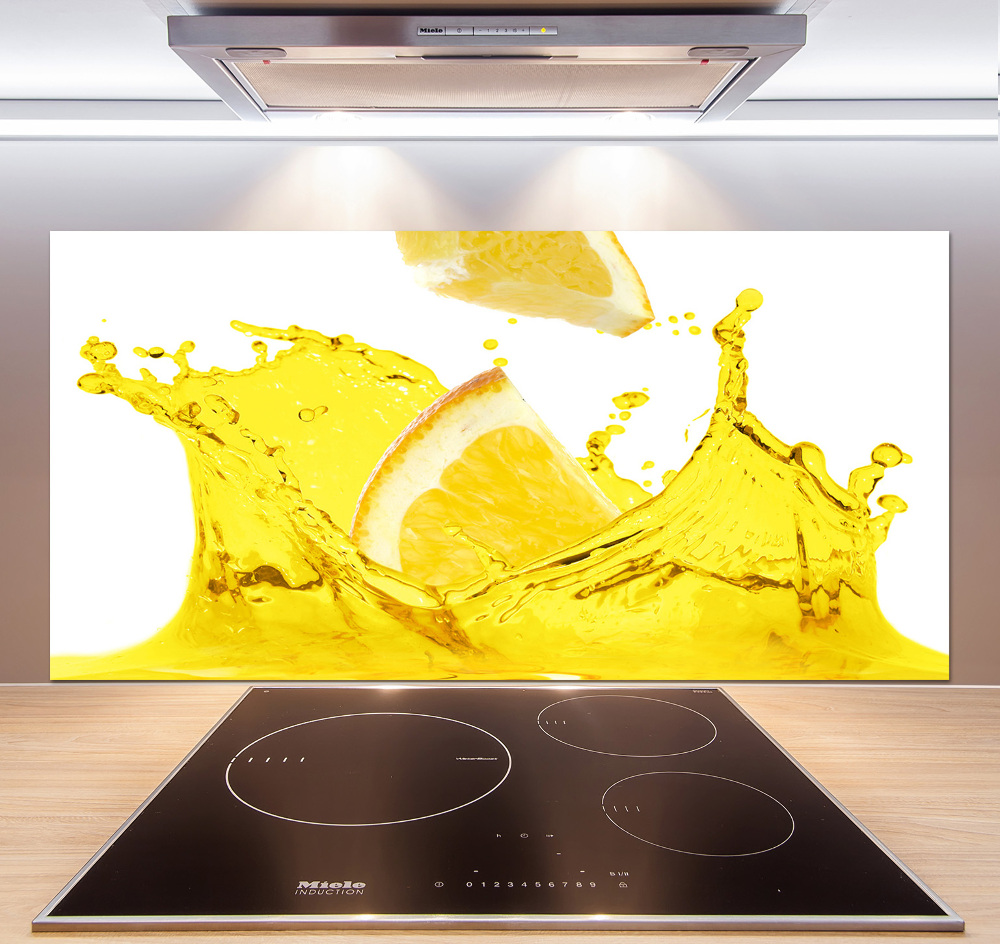 Panel do kuchni Plastry cytryny