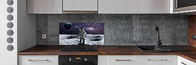 Panel dekor szkło Astronauta