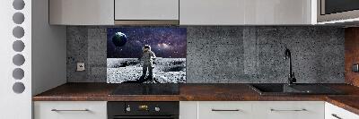Panel dekor szkło Astronauta