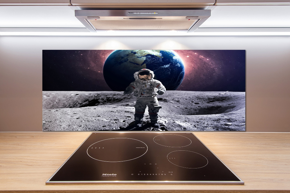Panel dekor szkło Astronauta