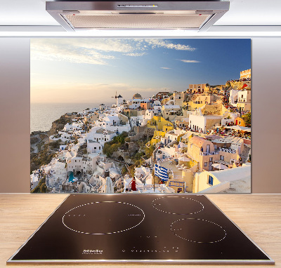Panel do kuchni Santorini Grecja