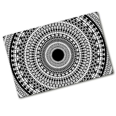 Deska kuchenna szklana Ornamenty okrąg