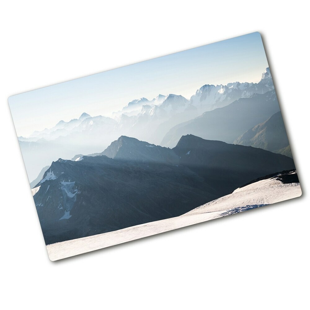 Deska kuchenna szklana Górskie szczyty