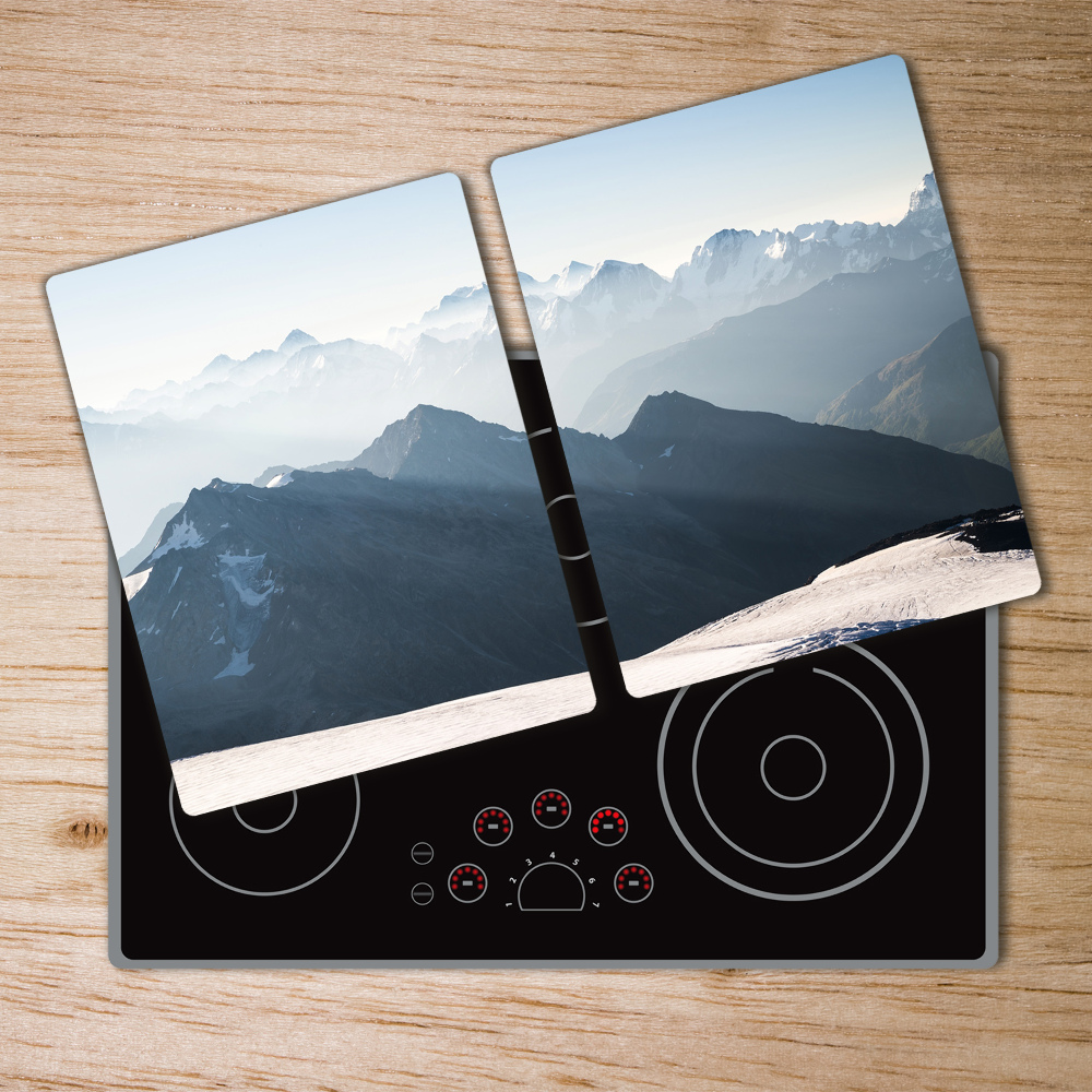 Deska kuchenna szklana Górskie szczyty