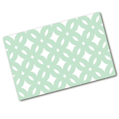 Deska kuchenna duża szklana Geometryczne tło