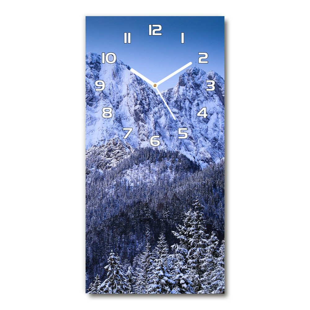 Zegar szklany ścienny Giewont Tatry