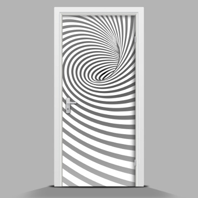 Naklejka fototapeta na drzwi Spirala